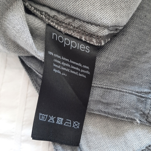 NOPPIES "The Sappington" Denim Dress, Grey, size 6-9 months - Picture 5 of 5